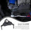 SLIMI 1 PC Car 3 Jaw Oil Filter Wrench, Steel