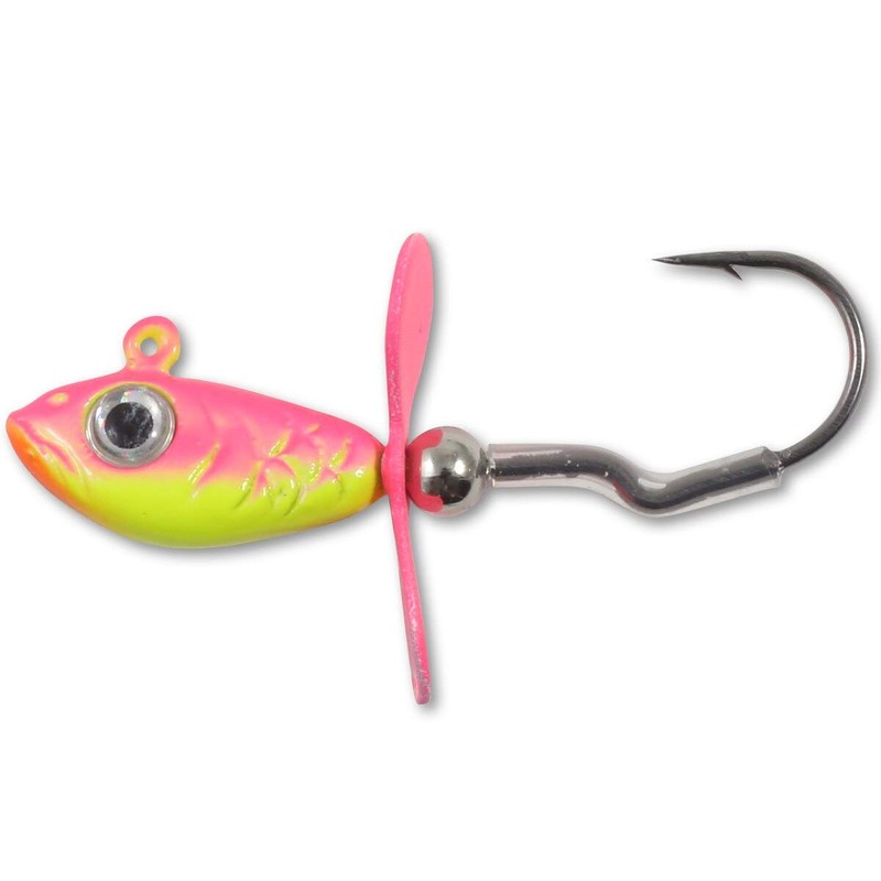 Northland Tackle Whistler Jig, Assorted Sizes and Colors, 1/4 Oz,