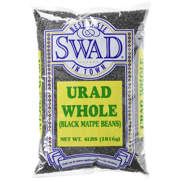 Great Bazaar Swad Urad Dal, Black, 4 Pound
