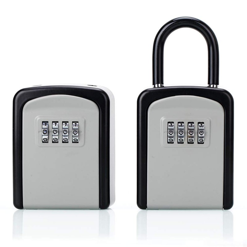 ABRA FOX Key Lock Box, Combination Lock box with Code