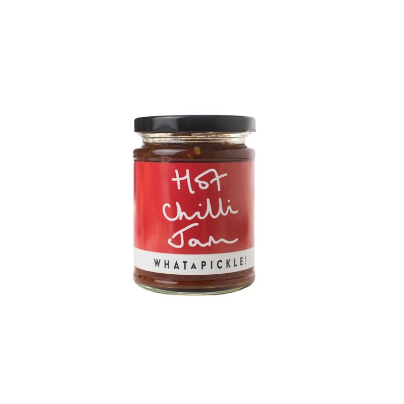 What A Pickle Hot Chilli Jam, 270g Jar - Suitable
