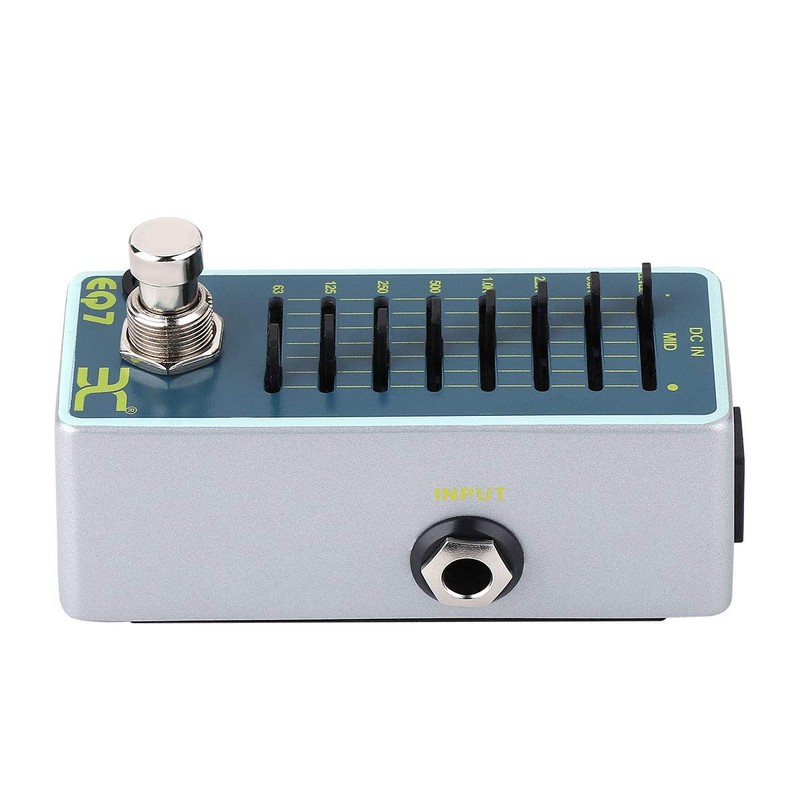 EX 7 Band EQ Micro Electric Guitar Effect Pedal With