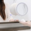 Automatic Foaming Soap Dispenser Rechargeable Infrared Induction Makeup Mirror Touchless