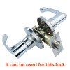 Qrity Mortice Latch, Adjustable Size 60/70mm, for Lever Door Handles