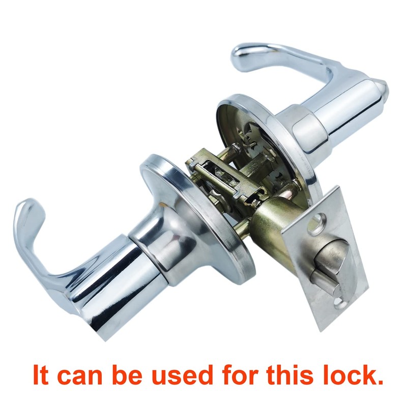 Qrity Mortice Latch, Adjustable Size 60/70mm, for Lever Door Handles