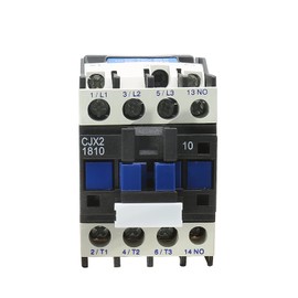 LDEXIN AC Contactor CJX2-1810 Coil 220V 50/60Hz 3 Phase 1NO (Normally Open) Motor Contactor