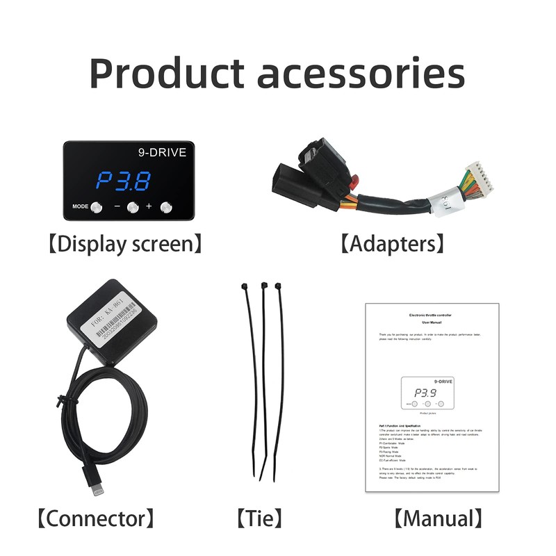 Throttle Response Controller 9 Drive Modes Smart Electronic Racing Accelerator