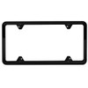 AutoStuff - Camisasca Matte Black License Plate Frame 4 Hole