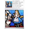 HENSITA Static Window Cling in an Alice and White Rabbit