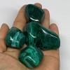1pcs, 1"-1.8", 38-58g, Natural Malachite Tumbled Polished Gemstone, B32846