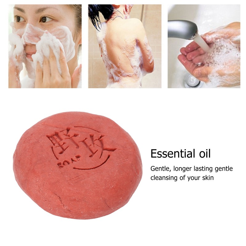 Cleansing Soap Mild Essential Oil Moisturizing Exfoliating Soap for Facial