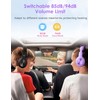 Nabevi Headphones for Kids for School, Kids Headphones with Microphone,