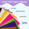 30pcs Felt Fabric Sheets 30x20cm Felt for Crafts Textile Fabrics