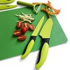 Jean-Patrique 3 Piece Chef’s Knifes Non-Stick Green & Black Prep