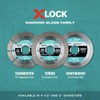 Makita E-12647 X-Lock 4-1/2" Diamond Blade Variety Pack for Masonry
