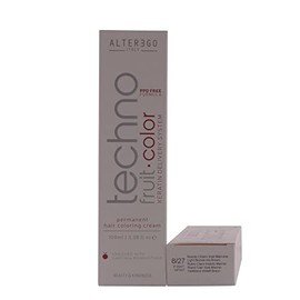 Technofruit Color 8/27 Light Blonde Iris Brown 100 ml, 8/27 ashr Iris