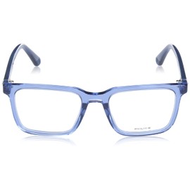 Police Unisex Sunglasses, Shiny Transp Blue