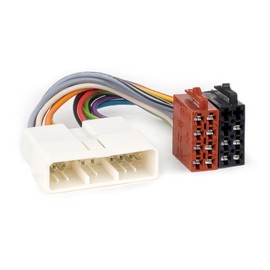 Audioproject A490 Car Radio Adapter ISO Plug Car Radio Compatible for Honda Accord Civic Accord CR-V Jazz up to 1998-16 Pin Car Radio Adapter Plug Car Adapter