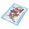 10pcs United States Map Easy to Read USA Ideal Wall
