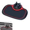 leechio 1 PC Multifunctional Car Anti-Slip Mat, Anti-Slip Rubber Dashboard