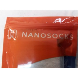 Nanosocks 3D Nano-Weave Technology White Compression Socks Size 2 NANOMX-WT-2