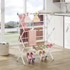 APEXCHASER Clothes Drying Rack Folding - 3 Tier Laundry Drying