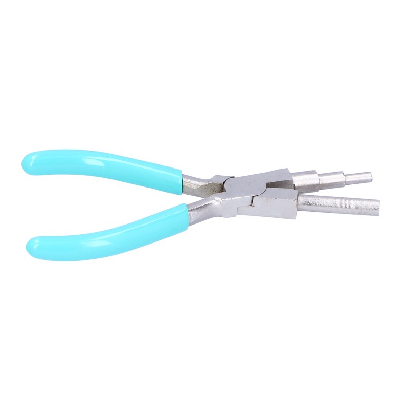 Winding Pliers 3‑Section Round Nose Carbon Steel Wire Coilling Shaping