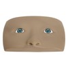 Makeup Practice Face Board 3D Realistic Eye Painting Practice Plastic