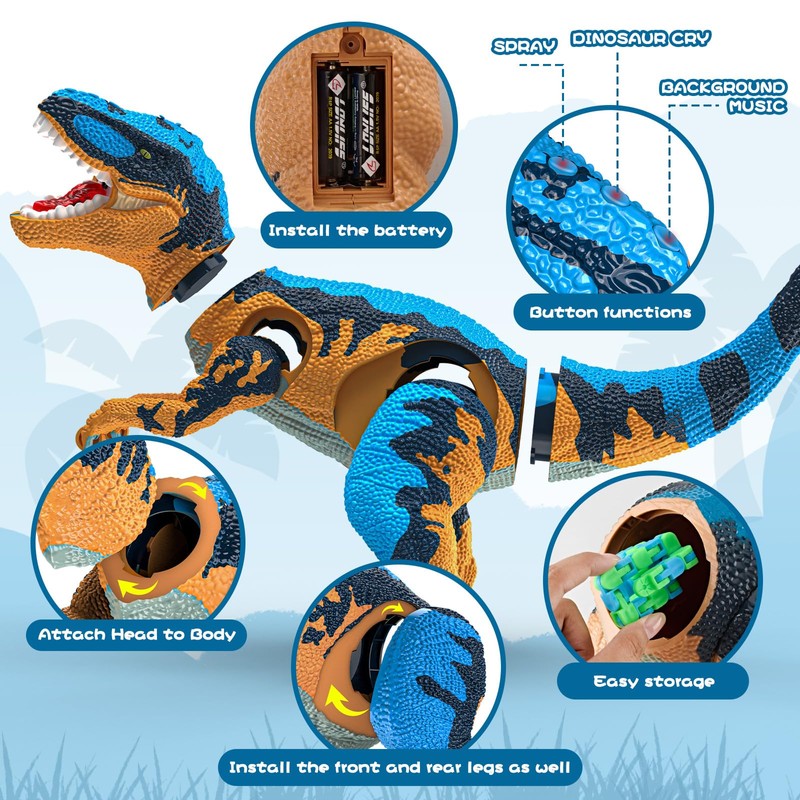 Large Dinosaur Toys for Kids 3-9, Big Dinosaur Tyrannosaurus rex