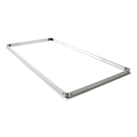 Metalux DF-24W-U 2x4 Dry Wall Frame Kit, Accessory, White