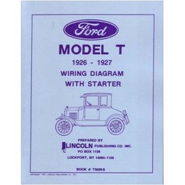1926 1927 FORD MODEL T Wiring Diagrams Schematics