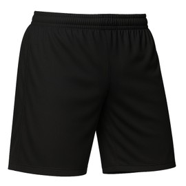 Just 4 Kicks Boy's Soccer Shorts, Youth Sizes Training Soccer Shorts Black (YXL)