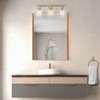 GLOBE Globe Electric 51638 3-Light Vanity All-in-One Bathroom Set, 5
