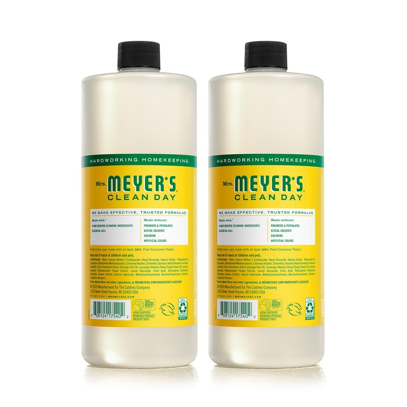 MRS. MEYER'S CLEAN DAY Multi-Surface Cleaner Concentrate, Use to Clean