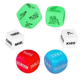 Funny Date Night Dice for Couples Valentine's Day Gift for Women Men Decider Dice Couple Game Dice for Girlfriend Boyfriend Wedding Anniversary Christmas Birthday Gifts 138-Style79