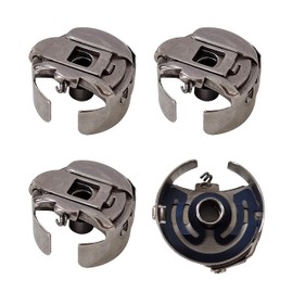 YEQIN 4pcs of Standard Size Industrial Bobbin Case fit Embroidery Machine Using Size L Bobbin Case # BC-DBZ(3)-NBL