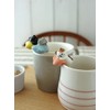 DECOLE 743525 Nap Spoon with Your Cup, Kuro, Approx. 1.2