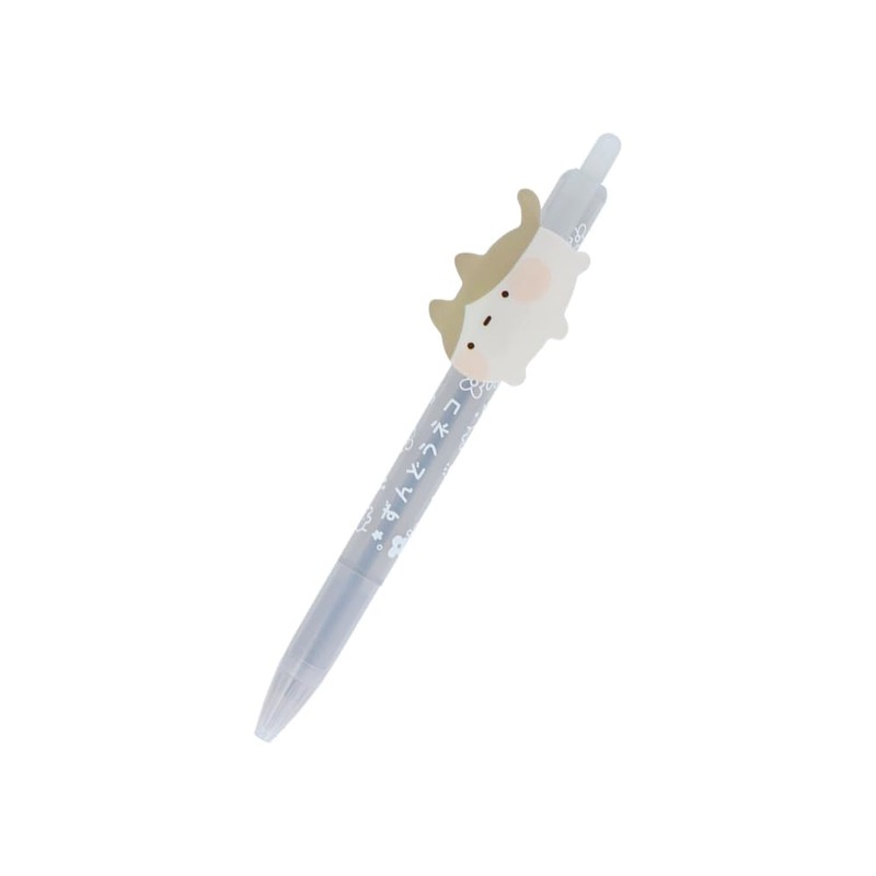 Sunstar Stationery Zundo Neko Ballpoint Pen, Oil Based Ink, Hachiware