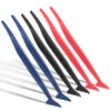 Bewudy 6 Pcs Car Micro Squeegee Curves Slot Tint Tool