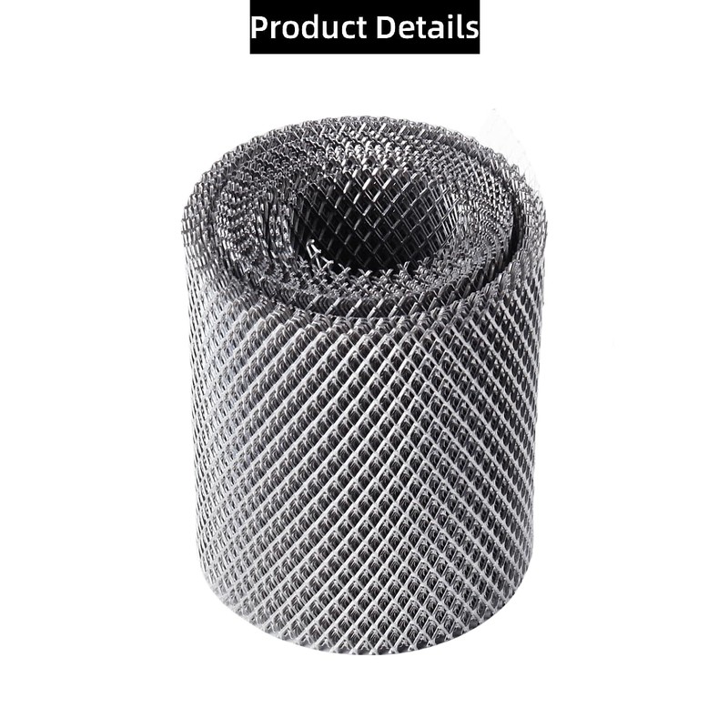 5 inch Gutter Guard Mesh Roll, Aluminum Gutter Screen Leaf