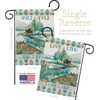 Breeze Decor Lodge Live Life Lake Garden House Flags Kit