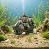 Fish Tank Decoration, Aquarium Shipwreck Decor