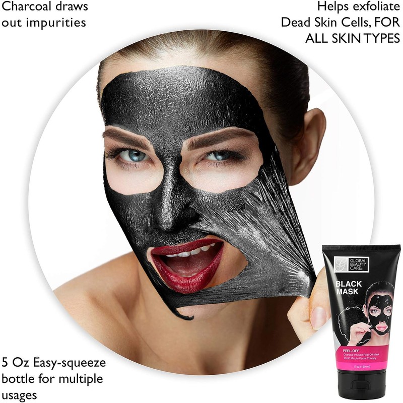 Black Mask: Charcoal Infused Peel-Off Mask