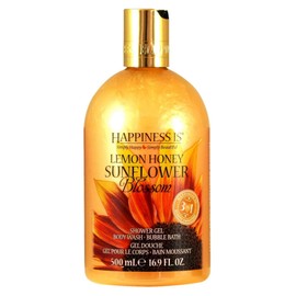 Happiness Is Lemon Honey Sunflower Blossom 3 in 1 Shower Gel 16.9oz