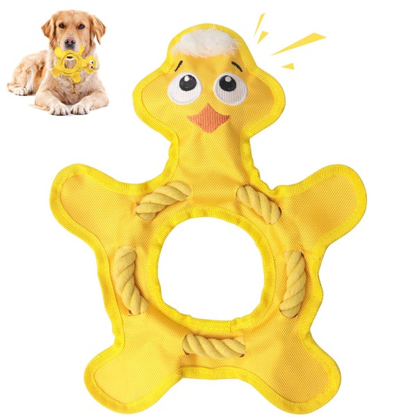 Everpwr Squeaky Dog Toys Plush Toys, Tug of War Dog