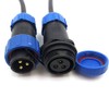 SZJELEN SP21 2Pin~12Pin Panel Mount 21mm Connector,Aviation Cable Connector,IP67 Outdoor