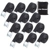 Cartman 1" x 12' Lashing Straps Cargo Tie-Down Strap Up