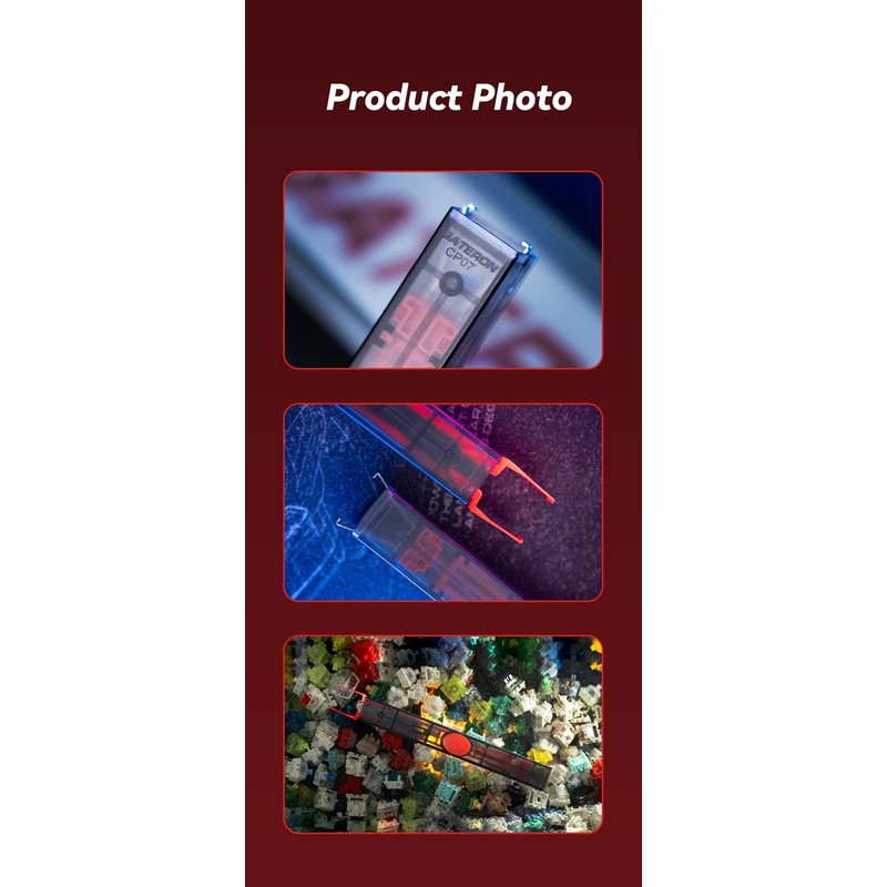 KPREPUBLIC GATERON Twins Tool Switch Puller Keycap Puller for Gaming