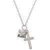 Delight Jewelry Silvertone Shalom with Dove - Bless and Keep