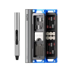 HOTO SNAPBLOQ R-A04 Electric Mini Rotary Tool Kit, 38-in-1 Engraving Pen Multi Tool with Dual Power Modes, Mini Carving Tools for Sanding, Polishing, Drilling, Etching, Engraving, DIY Crafts